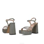 pollux vrouwen Menbur 0RLN2722 grijs sandalen - Image 4
