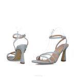 pollux vrouwen Menbur 0RLN95 zilver sandalen - Image 4