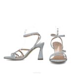 pollux vrouwen Menbur 0RLN95 zilver sandalen - Image 5