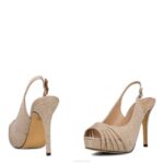 pozuelo vrouwen Menbur 0RLN4401 beige hoge hakken - Image 5