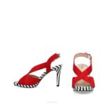pregola vrouwen Menbur 0RLN3104 rood casual chique schoen - Image 6