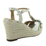 repository vrouwen Menbur 0RLN2471 wit bruids schoen - Image 4