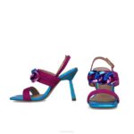 reticulen vrouwen Menbur 0RLN153 paars sandalen - Image 7