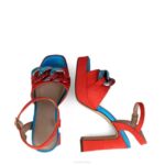 reticulen vrouwen Menbur 0RLN2623 koraal sandalen - Image 6