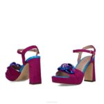 reticulen vrouwen Menbur 0RLN46 paars sandalen - Image 4