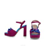 reticulen vrouwen Menbur 0RLN46 paars sandalen - Image 5