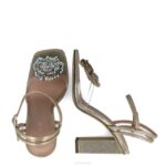 reticulum vrouwen Menbur 0RLN144 goud sandalen - Image 6