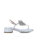 reticulum vrouwen Menbur 0RLN2654 zilver sandalen
