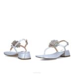 reticulum vrouwen Menbur 0RLN2654 zilver sandalen - Image 4