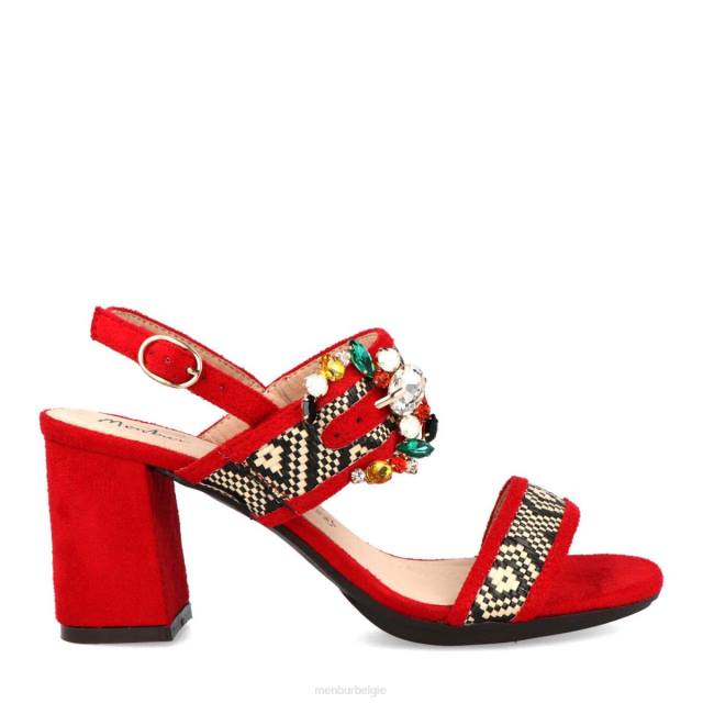 ripoli_vrouwen_menbur_0rln3577_rood_casual_chique_schoen.jpg ripoli vrouwen Menbur 0RLN3577 rood casual chique schoen - Image 1