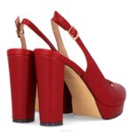 rivalta vrouwen Menbur 0RLN4371 rood hoge hakken - Image 3
