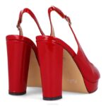 rizzuti vrouwen Menbur 0RLN1027 rood hoge hakken - Image 9