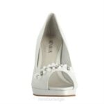 roze vrouwen Menbur 0RLN2316 wit bruids schoen - Image 3