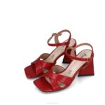 rubelit vrouwen Menbur 0RLN3892 rood hoge hakken - Image 9