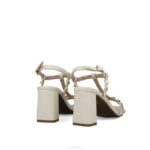 sagitta vrouwen Menbur 0RLN131 wit sandalen - Image 3