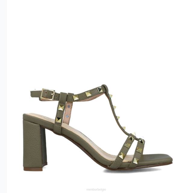 sagitta_vrouwen_menbur_0rln2831_groente_sandalen.jpg sagitta vrouwen Menbur 0RLN2831 groente sandalen - Image 1