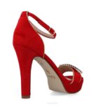 samos vrouwen Menbur 0RLN5420 rood hoge hakken - Image 3