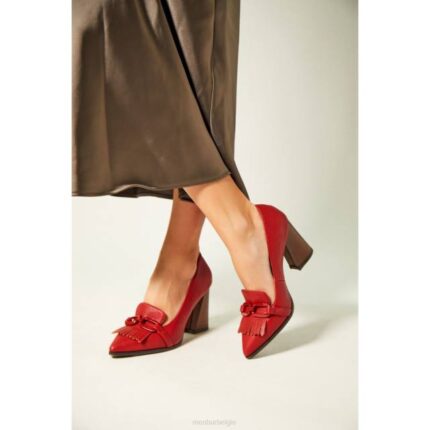 sextanen vrouwen Menbur 0RLN2991 rood casual chique schoen