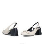 sextanen vrouwen Menbur 0RLN449 wit casual chique schoen - Image 4