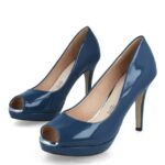 sili vrouwen Menbur 0RLN2140 azul medio middelhoge en lage hakken - Image 3