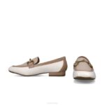 slangen vrouwen Menbur 0RLN3473 beige casual chique schoen - Image 5