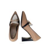 slangen vrouwen Menbur 0RLN451 zwart casual chique schoen - Image 6