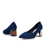 solfara vrouwen Menbur 0RLN1737 donkerblauw middelhoge en lage hakken - Image 5