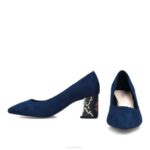 solfara vrouwen Menbur 0RLN1737 donkerblauw middelhoge en lage hakken - Image 6