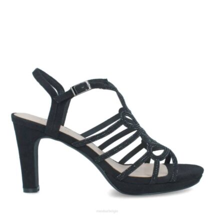 solfino vrouwen Menbur 0RLN3306 zwart casual chique schoen