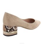 stabiel vrouwen Menbur 0RLN2169 beige middelhoge en lage hakken - Image 4