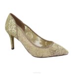 stof vrouwen Menbur 0RLN5951 beige middelhoge en lage hakken - Image 2
