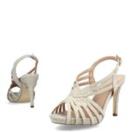 strepeto vrouwen Menbur 0RLN2173 beige middelhoge en lage hakken - Image 5