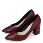 tampolose vrouwen Menbur 0RLN2190 rood middelhoge en lage hakken - Image 9