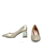 tarcento vrouwen Menbur 0RLN2197 goud middelhoge en lage hakken - Image 6