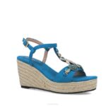 teleforo vrouwen Menbur 0RLN1555 azul medio hoge hakken - Image 2