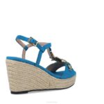 teleforo vrouwen Menbur 0RLN1555 azul medio hoge hakken - Image 3