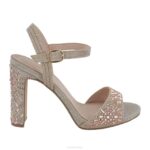 Termen vrouwen Menbur 0RLN868 beige hoge hakken - Image 2