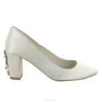 trilharen vrouwen Menbur 0RLN2257 wit bruids schoen - Image 2