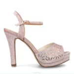tweede vrouwen Menbur 0RLN5918 make-up roze middelhoge en lage hakken