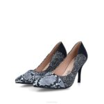 Umbrië vrouwen Menbur 0RLN388 zwart casual chique schoen - Image 3