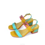 ursa minderjarig vrouwen Menbur 0RLN125 geel sandalen - Image 2