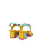 ursa minderjarig vrouwen Menbur 0RLN125 geel sandalen - Image 3