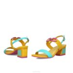 ursa minderjarig vrouwen Menbur 0RLN125 geel sandalen - Image 4