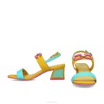 ursa minderjarig vrouwen Menbur 0RLN125 geel sandalen - Image 5