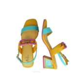 ursa minderjarig vrouwen Menbur 0RLN125 geel sandalen - Image 6