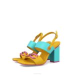 ursa minderjarig vrouwen Menbur 0RLN31 geel sandalen - Image 2