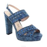vallerona vrouwen Menbur 0RLN1052 donkerblauw hoge hakken - Image 3