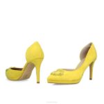vauzone vrouwen Menbur 0RLN3365 geel casual chique schoen - Image 5