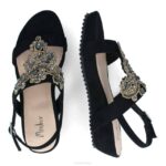 vellano vrouwen Menbur 0RLN318 zwart casual chique schoen - Image 2