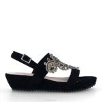 vellano vrouwen Menbur 0RLN318 zwart casual chique schoen